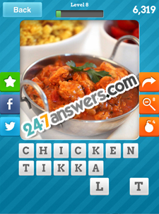Close Up Food Answers Level 8