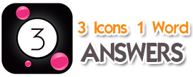 3 Icons 1 Word Answers