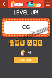Hollywood Quiz Game Answers Level 8