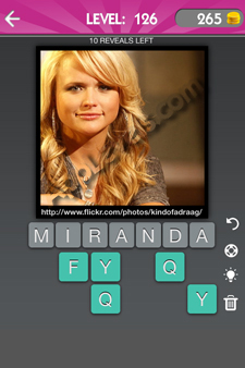 Celebrity Guess Answers Level 126-150