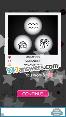 3 Icons 1 Word Answers Level 19